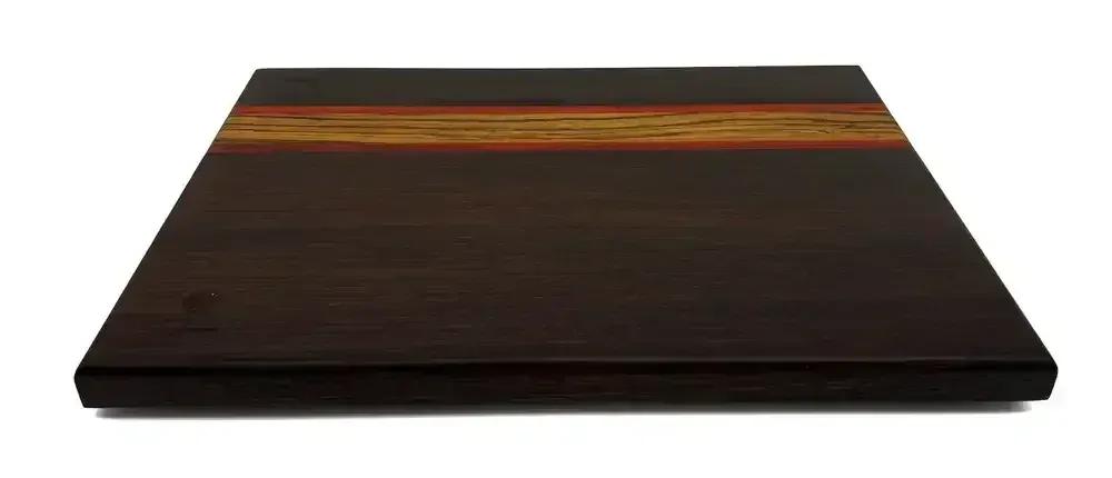 Dřevěné prkénko z exotického dřeva 240 x 330 x 20 mm